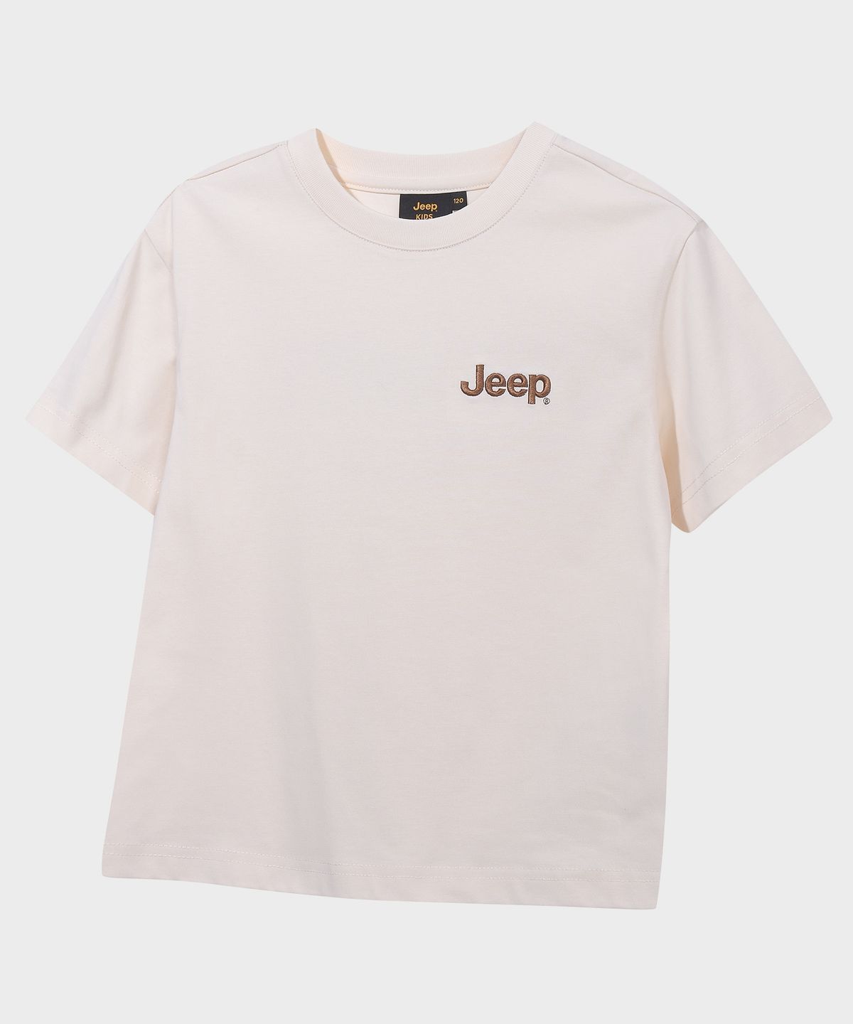 지프키즈(JEEPKIDS) M-Logo 크랙 반팔 티셔츠 (KR5TSU177IV)