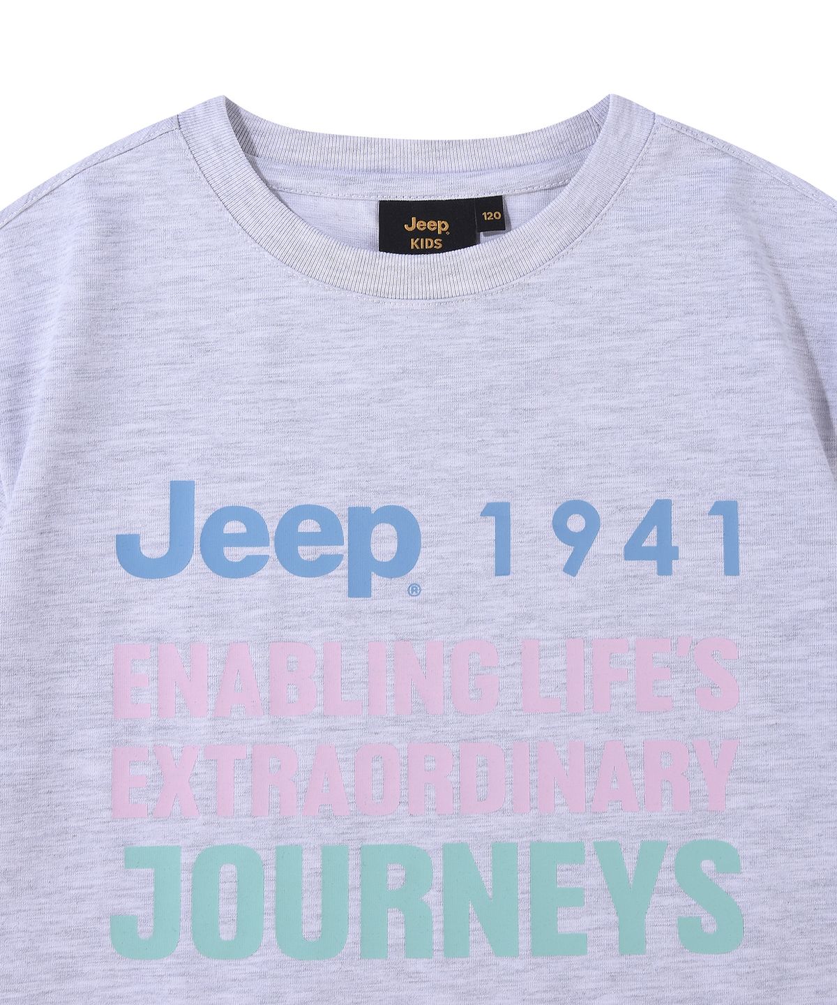 지프키즈(JEEPKIDS) Jeep 레터링 반팔 티셔츠 (KR5TSU144MW)