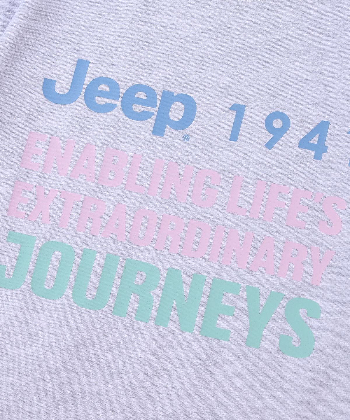 지프키즈(JEEPKIDS) Jeep 레터링 반팔 티셔츠 (KR5TSU144MW)