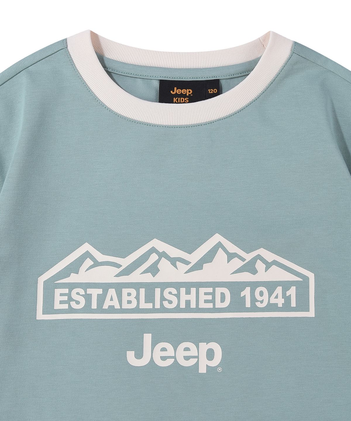 지프키즈(JEEPKIDS) M-Logo 그래픽 링거티 (KR5TSU186MT)