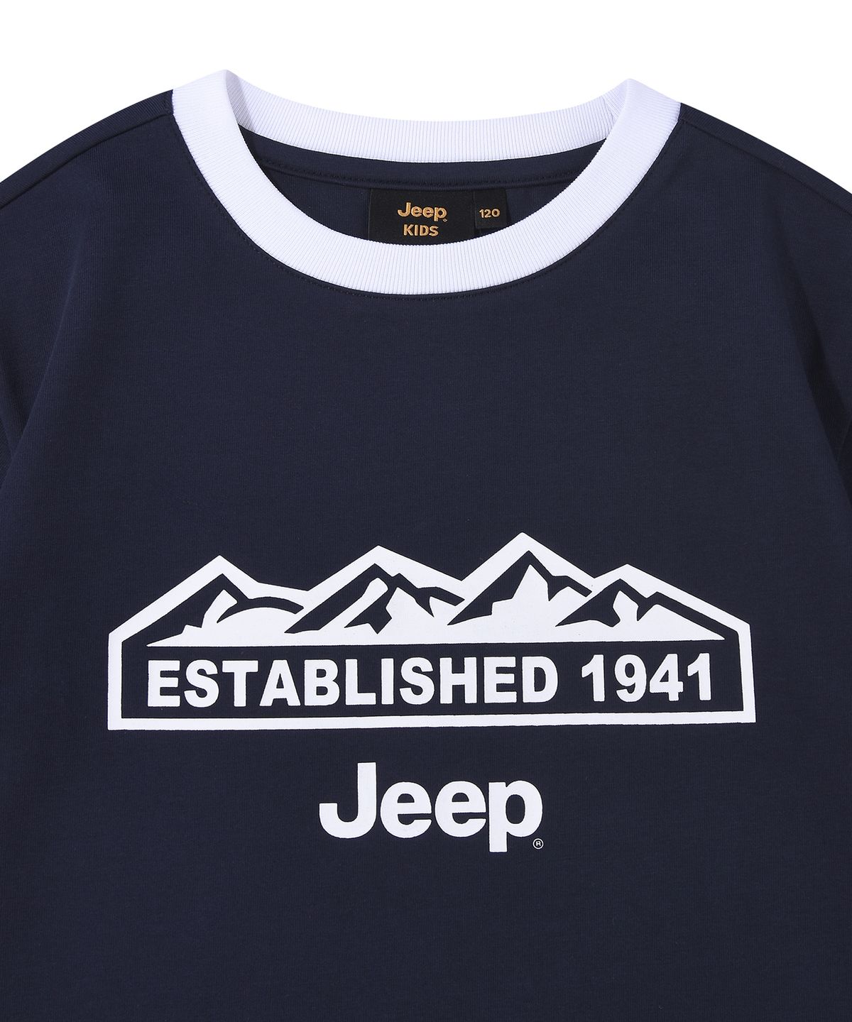 지프키즈(JEEPKIDS) M-Logo 그래픽 링거티 (KR5TSU186NA)
