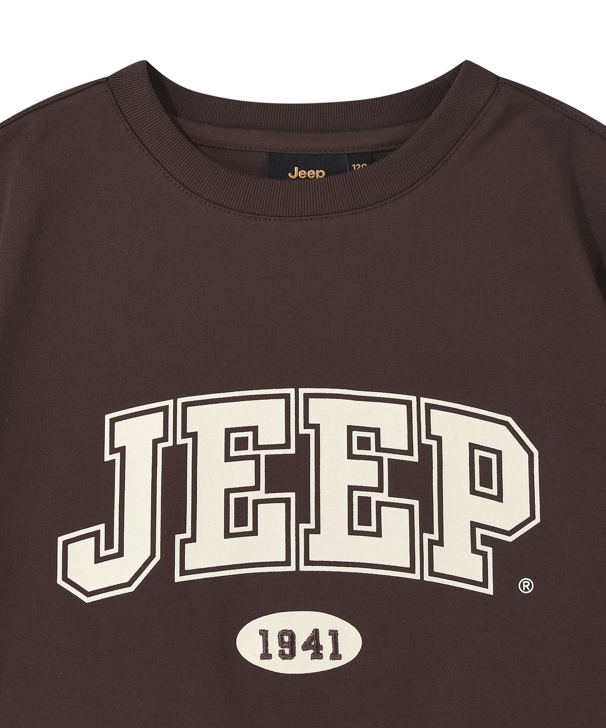 지프키즈(JEEPKIDS) JEEP 아치 빅로고 반팔 티셔츠 (KR5TSU183BR)