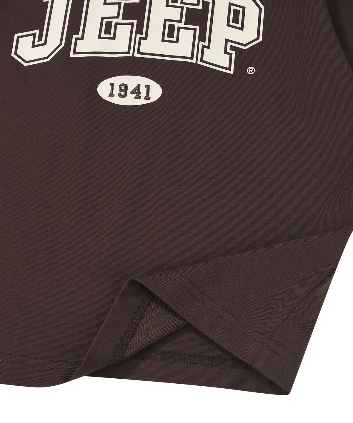 지프키즈(JEEPKIDS) JEEP 아치 빅로고 반팔 티셔츠 (KR5TSU183BR)