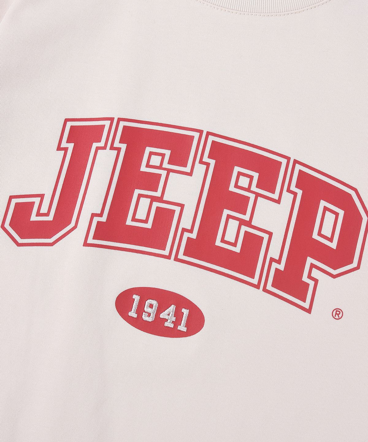 지프키즈(JEEPKIDS) JEEP 아치 빅로고 반팔 티셔츠 (KR5TSU183IV)