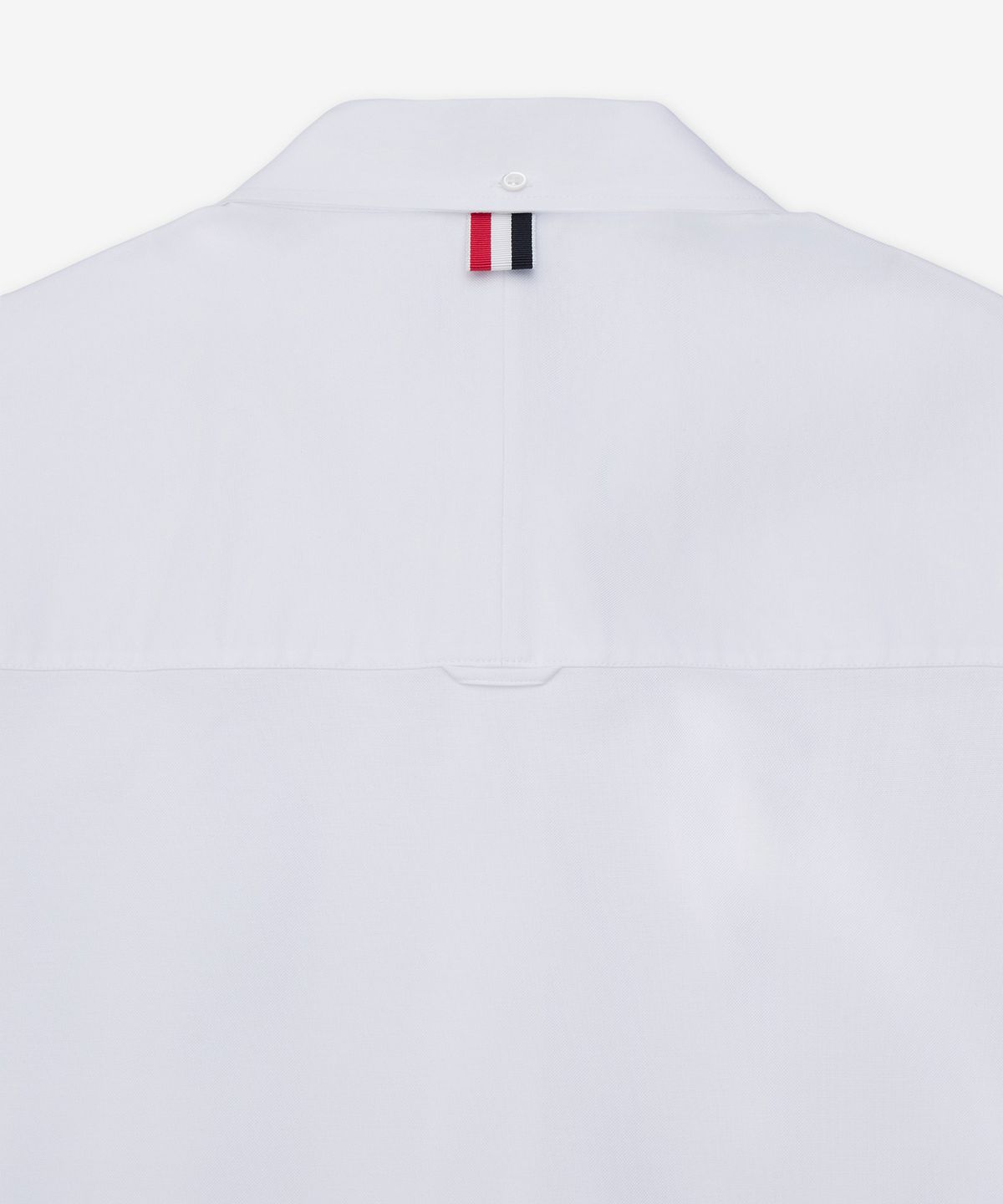 톰 브라운(THOM BROWNE) RWB 럭비 옥스포드 셔츠 - 화이트 / MWL434CF0313100