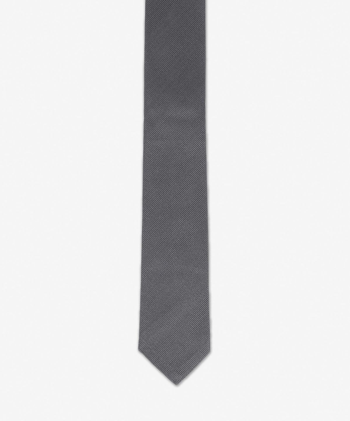 톰 브라운(THOM BROWNE) 실크 브라운 65 넥타이 - 다크 그레이 / MNL001AF1116025