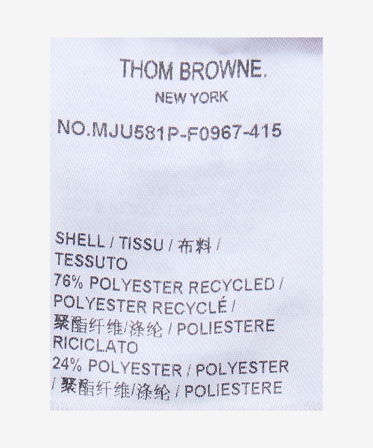 톰 브라운(THOM BROWNE) 라이트 메모리 테크 패커블 스포츠 코트 재킷 - 네이비 / MJU581PF0967415