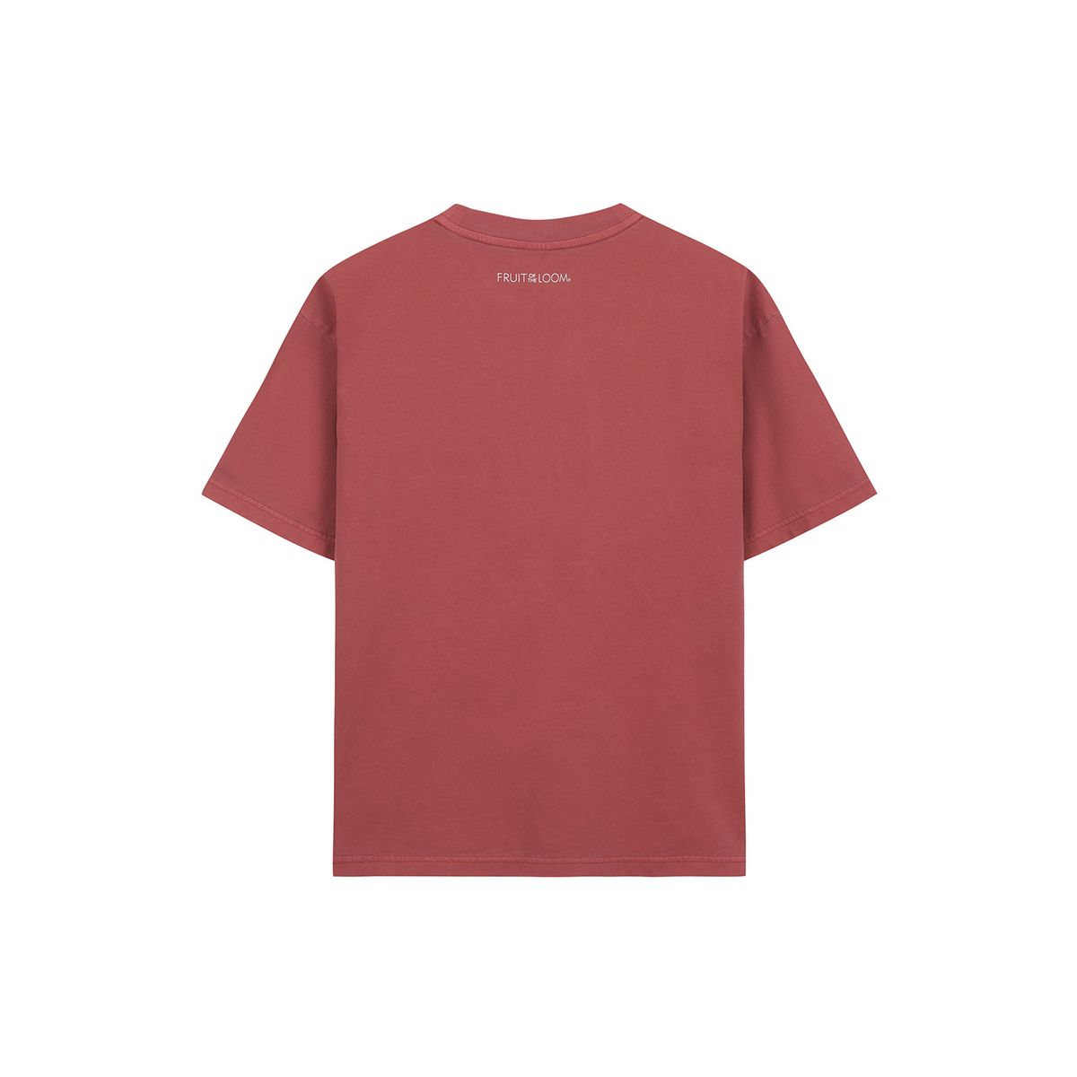 프룻오브더룸(FRUIT OF THE LOOM) 피그먼트 USA 그래픽 티셔츠(RED)
