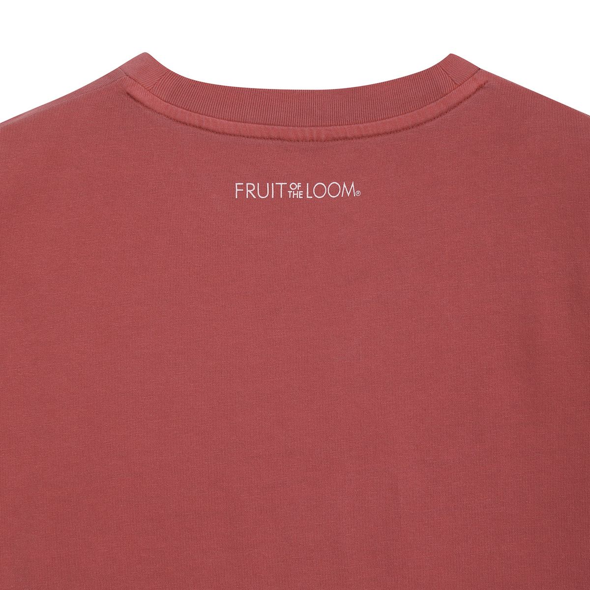 프룻오브더룸(FRUIT OF THE LOOM) 피그먼트 USA 그래픽 티셔츠(RED)
