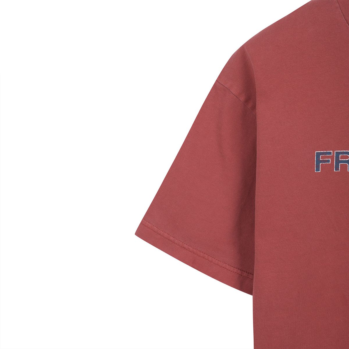 프룻오브더룸(FRUIT OF THE LOOM) 피그먼트 USA 그래픽 티셔츠(RED)