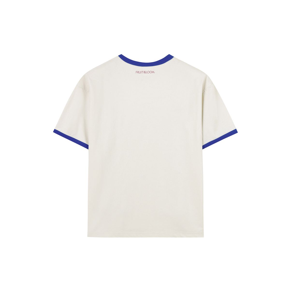 프룻오브더룸(FRUIT OF THE LOOM) 굿데이 링거 티셔츠(IVORY)
