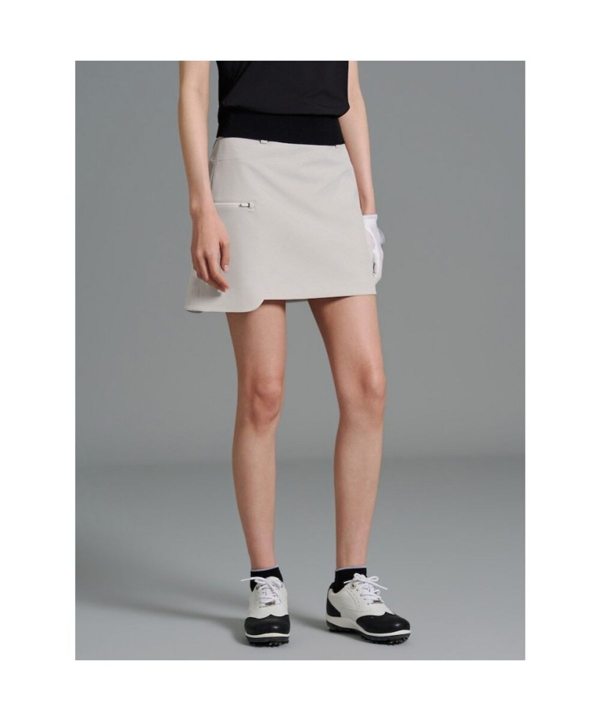 빈폴골프(BEANPOLE GOLF) [B_under] 여성 라인포인트 H라인 큐롯  베이지
