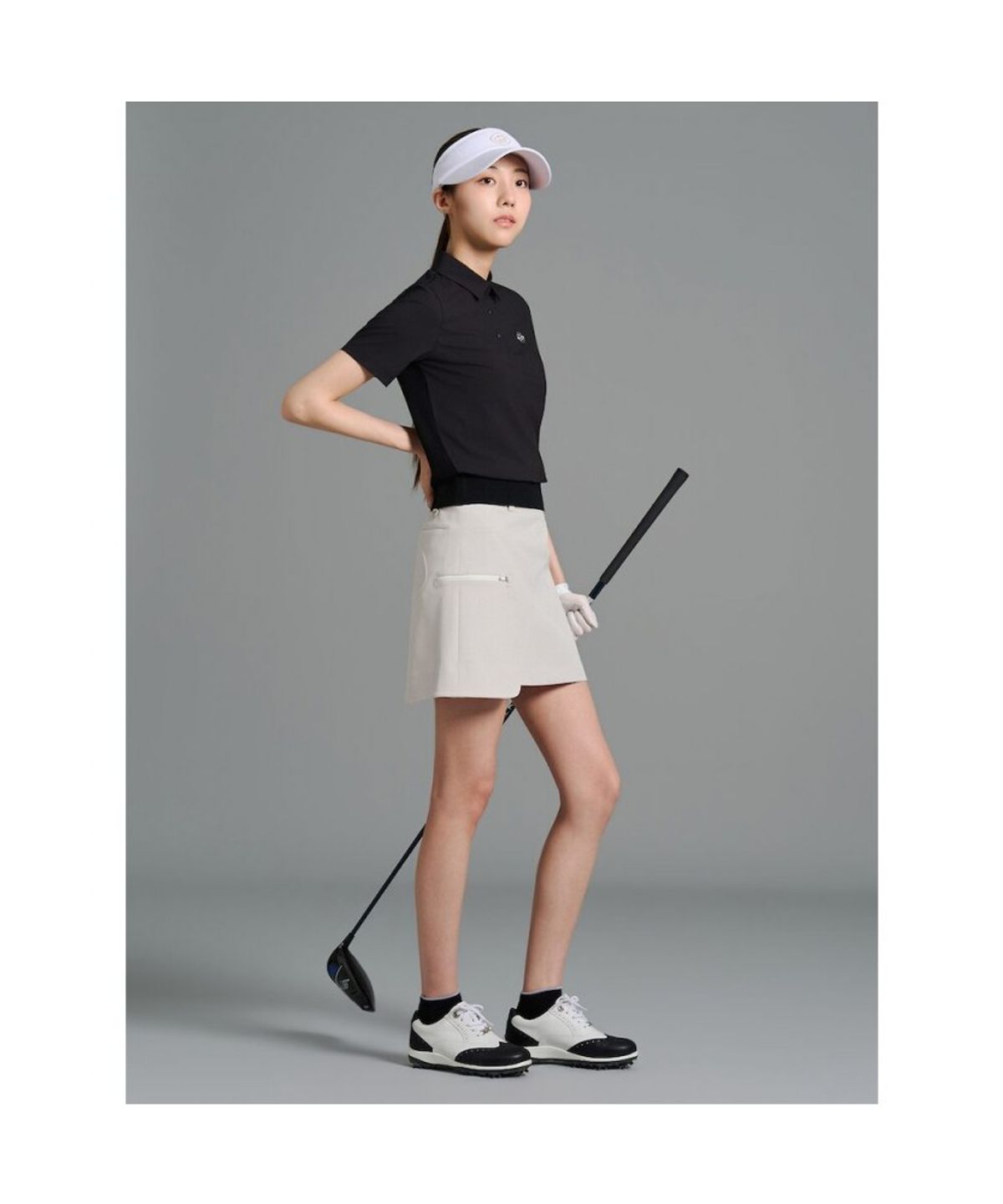 빈폴골프(BEANPOLE GOLF) [B_under] 여성 라인포인트 H라인 큐롯  베이지