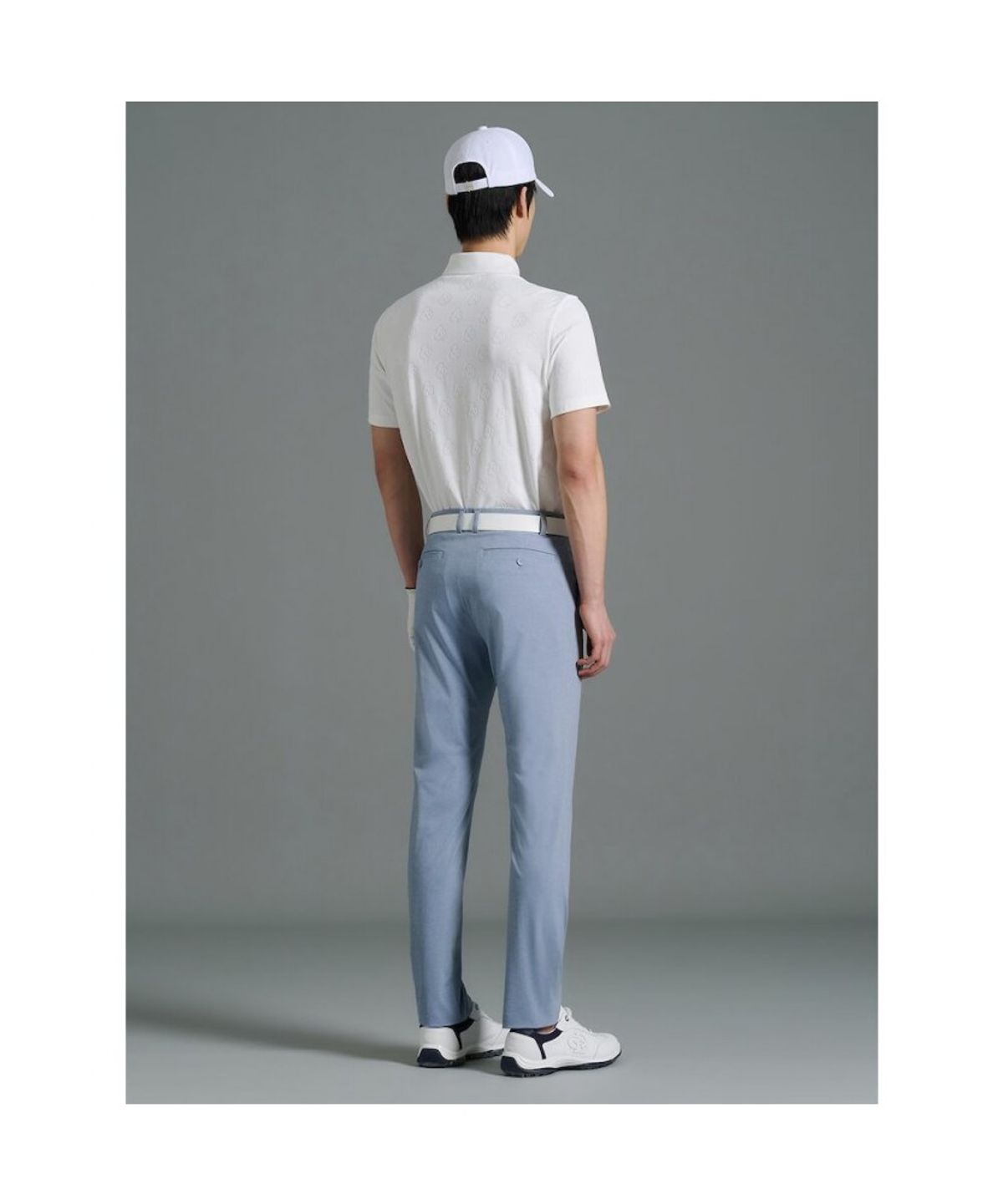 빈폴골프(BEANPOLE GOLF) 남성 경량 면터치 슬림 팬츠  스카이 블루