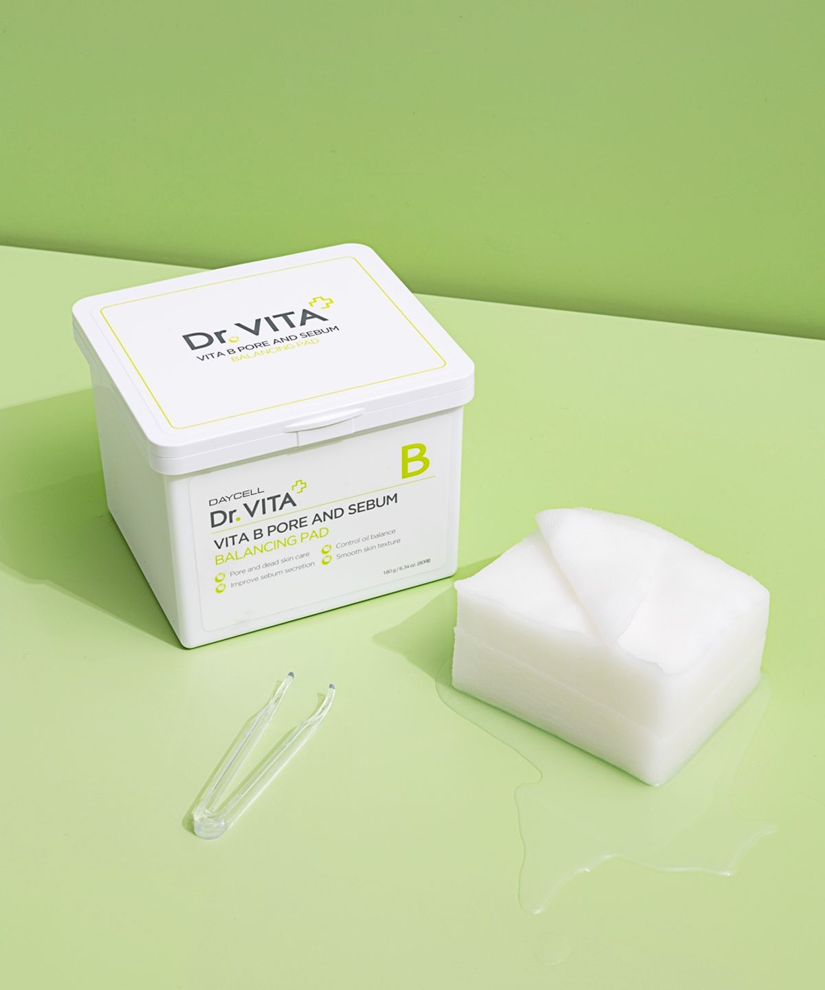 닥터비타(DRVITA) 비타민B 포어 앤 세범 밸런싱 모공케어 패드 80매