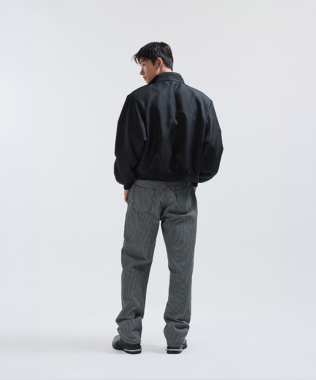 51퍼센트(51PERCENT) Harrington jacket - black