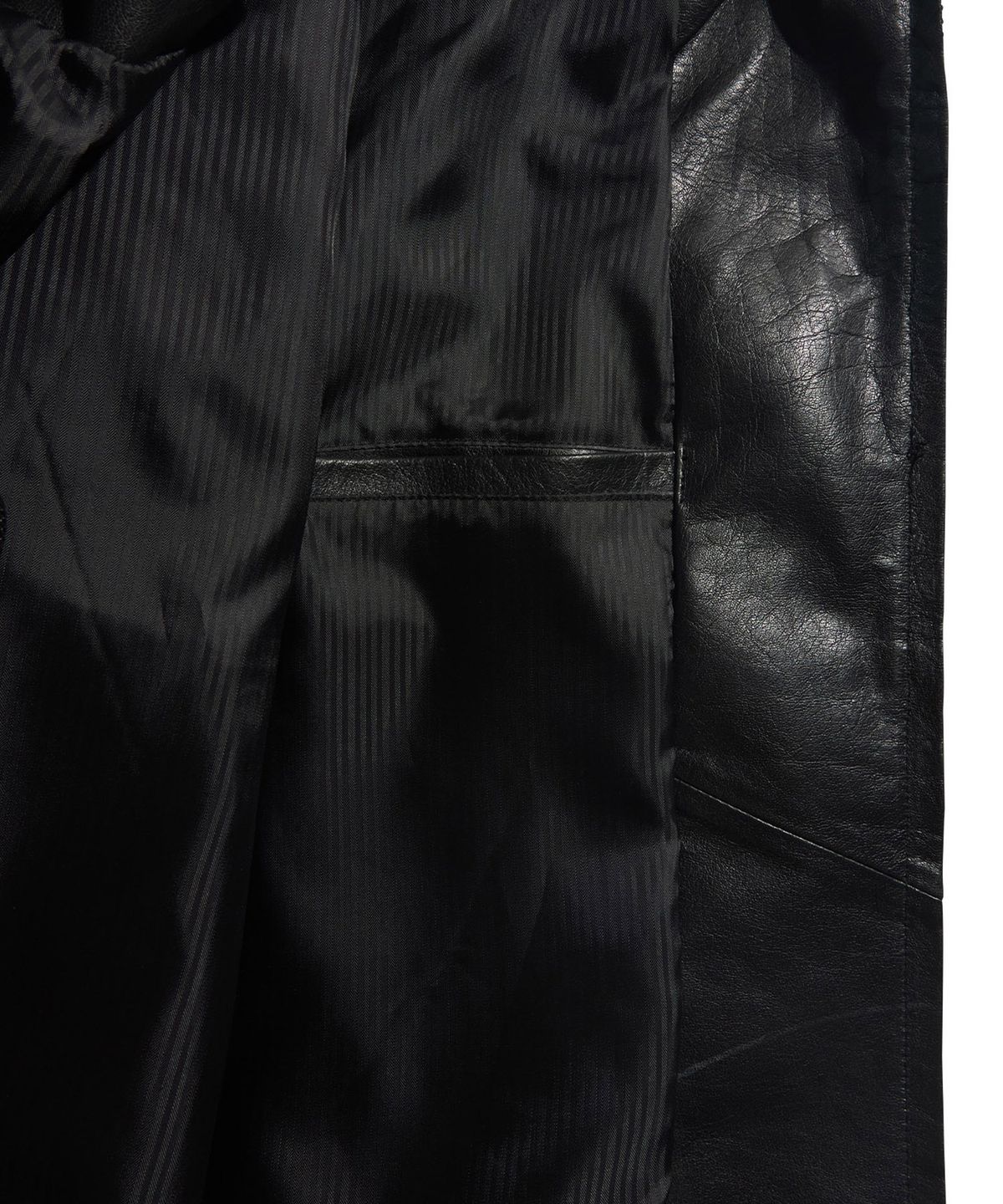 51퍼센트(51PERCENT) Leather jumper - black