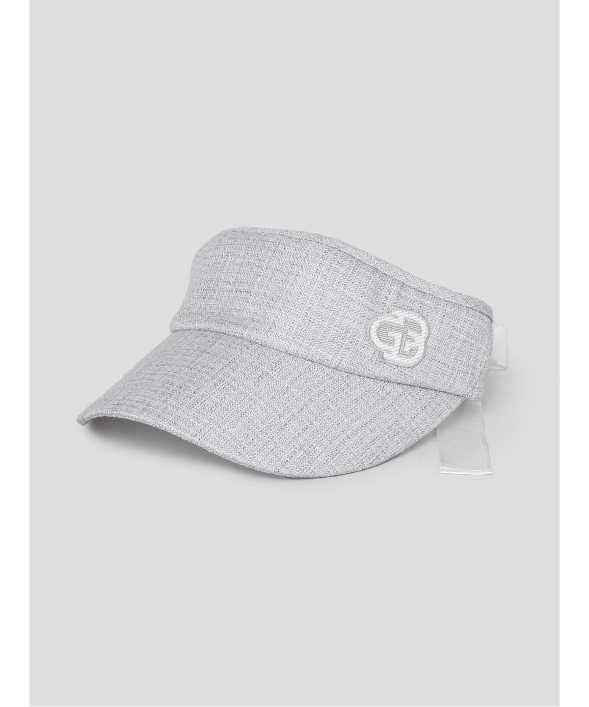 빈폴 액세서리(BEANPOLE ACCESSORY) 여성 트위드 하이핏 썬바이저  라이트 그레이