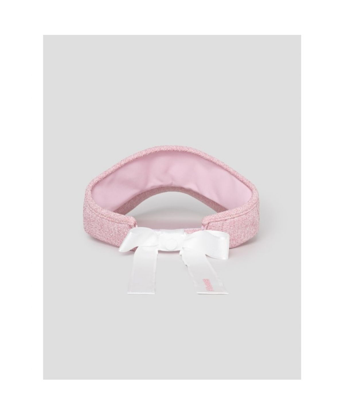 빈폴 액세서리(BEANPOLE ACCESSORY) 여성 트위드 하이핏 썬바이저  라이트 핑크