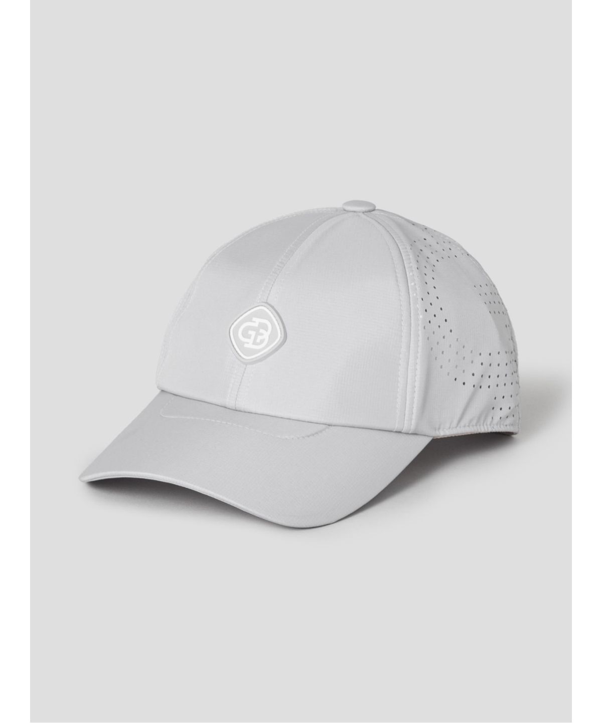 빈폴 액세서리(BEANPOLE ACCESSORY) 남성 타공 볼캡  라이트 그레이