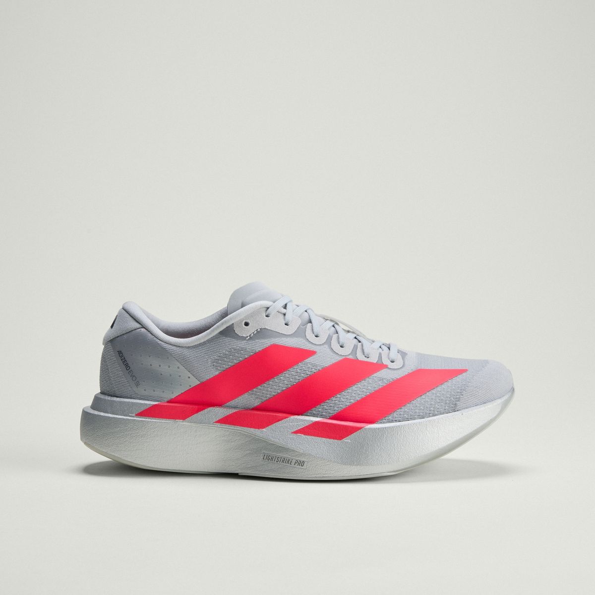 아디다스(ADIDAS) 아디제로 EVO SL W - 실버메탈릭:루시드레드 / KI3383