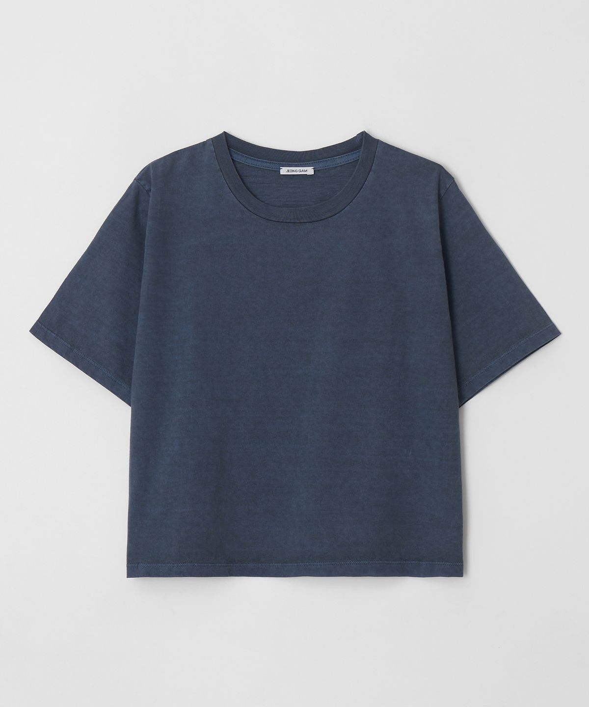 정감 스튜디오(JEONGGAM STUDIOS) Pigment Dyed Crop T-shirts_3 color