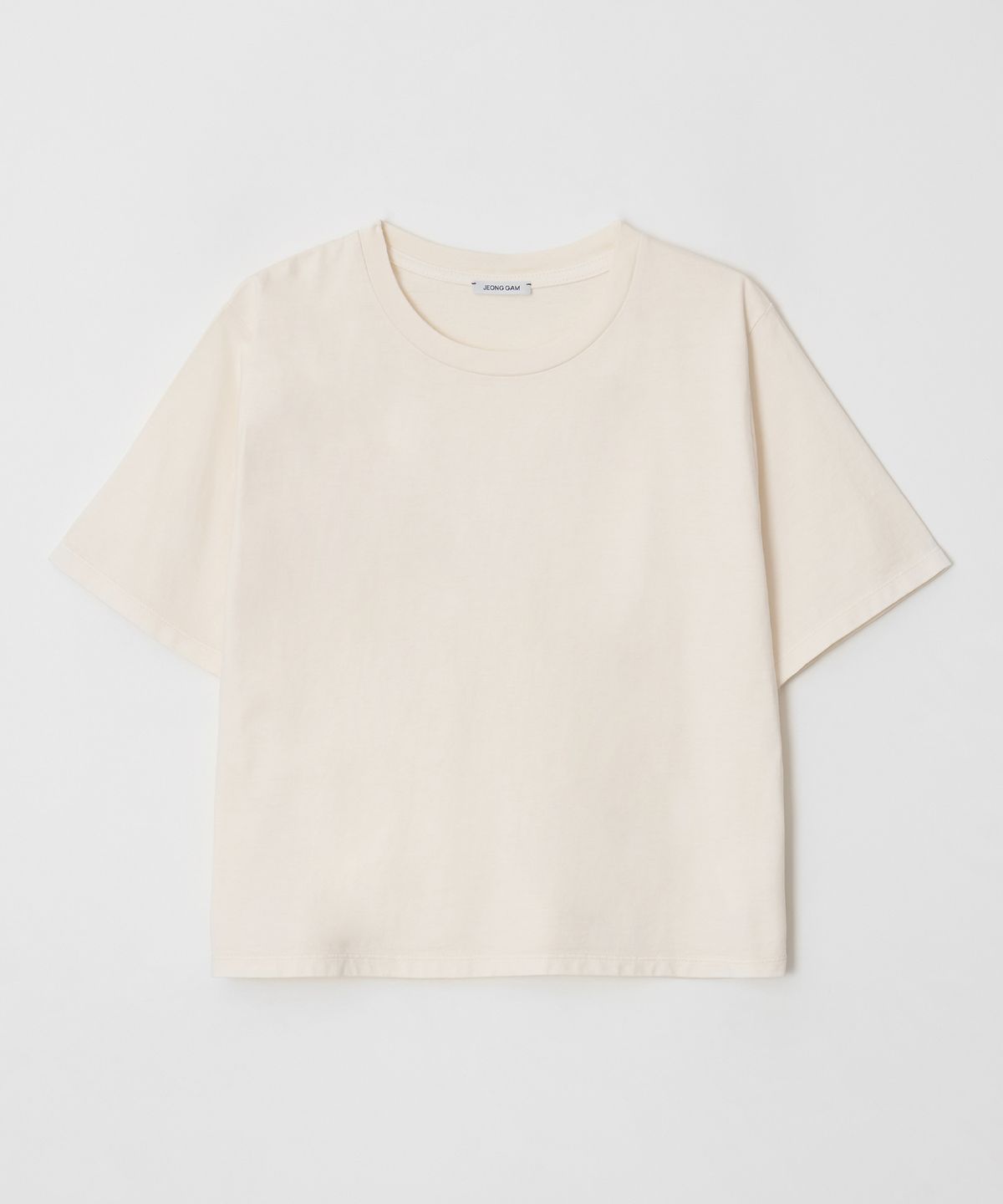 정감 스튜디오(JEONGGAM STUDIOS) Pigment Dyed Crop T-shirts_3 color