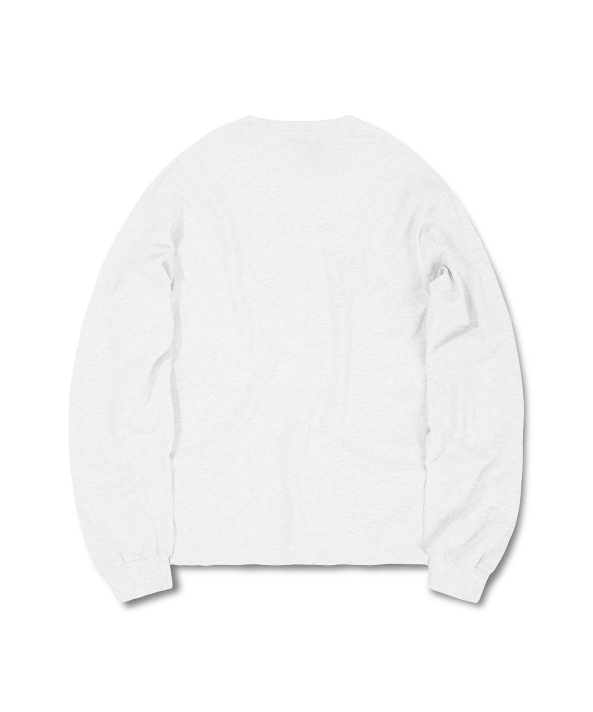 더트(DURT) WESTERN PATCH LONG SLEEVE TEE (LIGHT GREY)