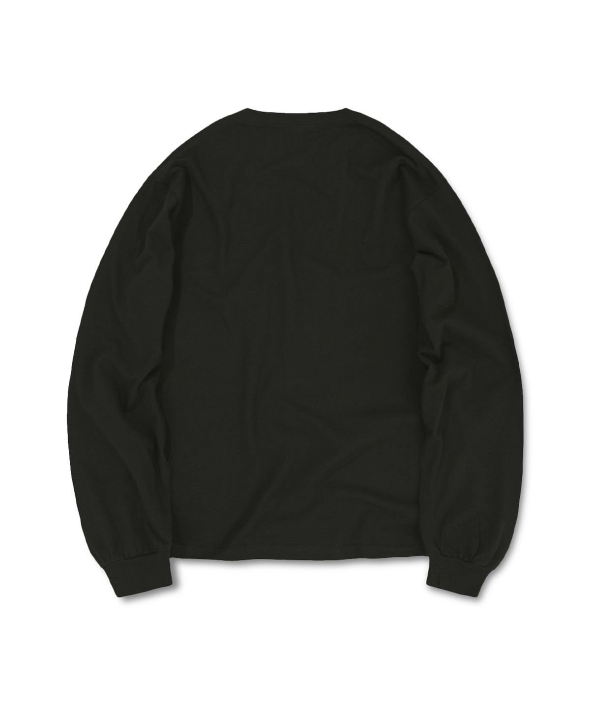 더트(DURT) WESTERN PATCH LONG SLEEVE TEE (BLACK)