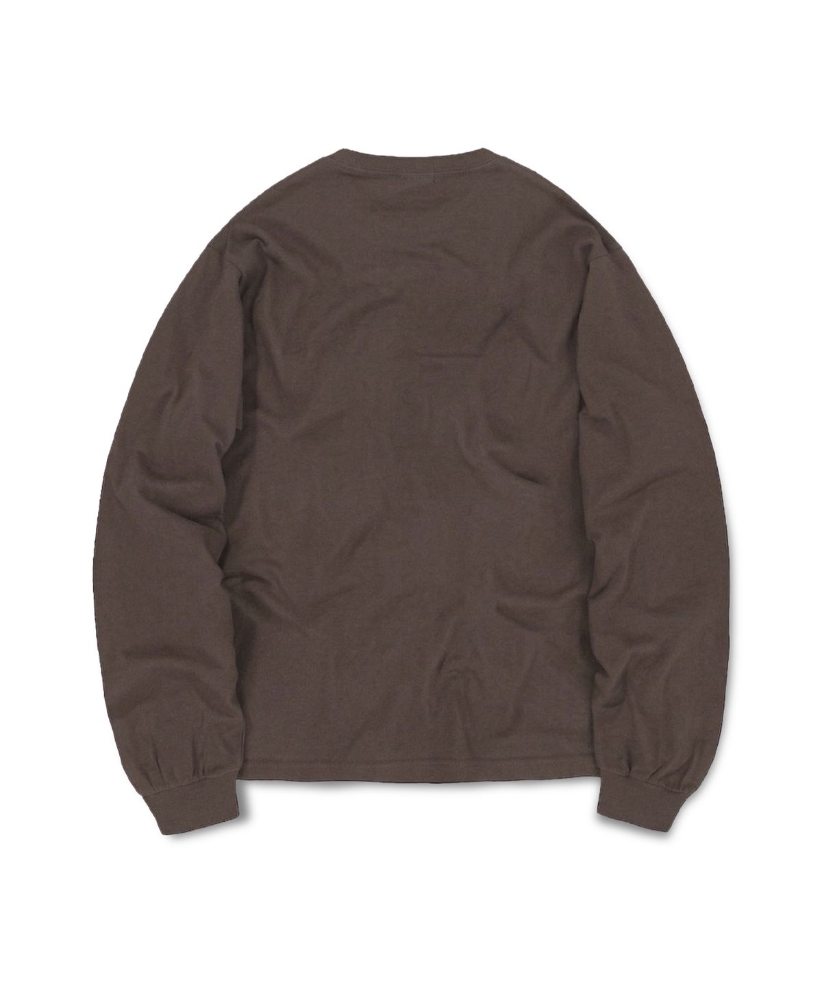 더트(DURT) FAV DRINKS LONG SLEEVE TEE (BROWN)