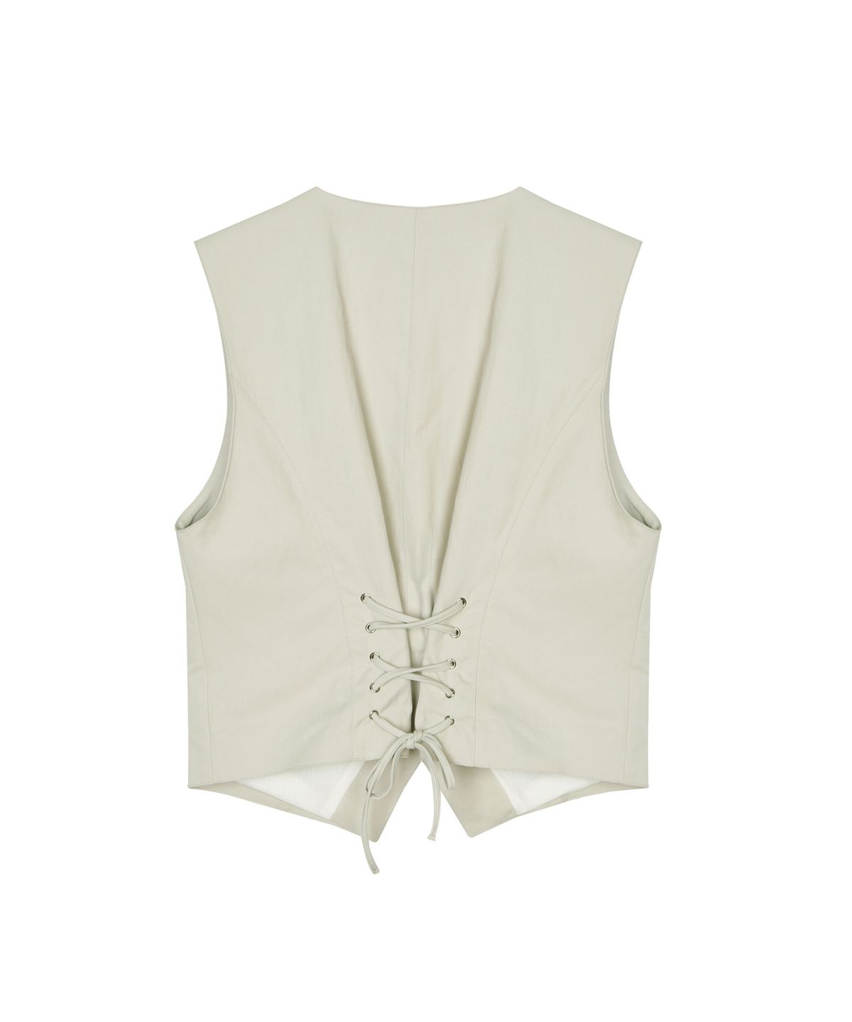 닉앤니콜(NICK&NICOLE) WESTERN BUTTON VEST_BEIGE