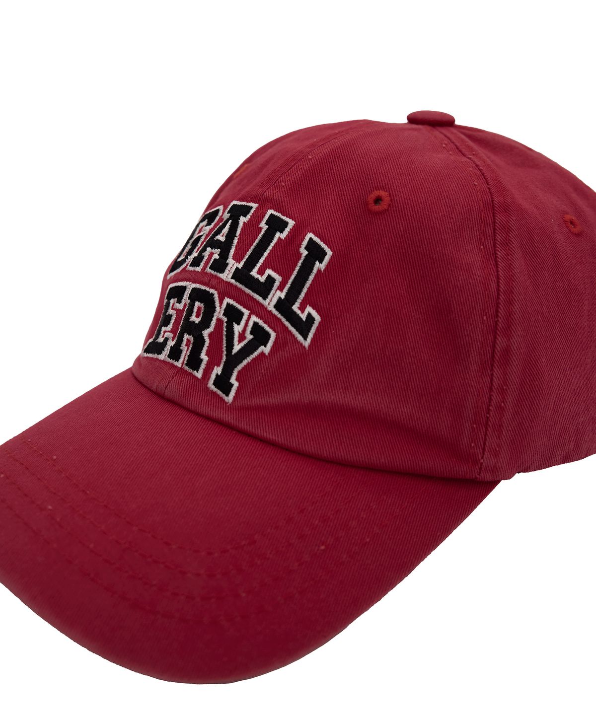 1011갤러리(1011 GALLERY) Classic Gallery Logo Ball Cap - Red