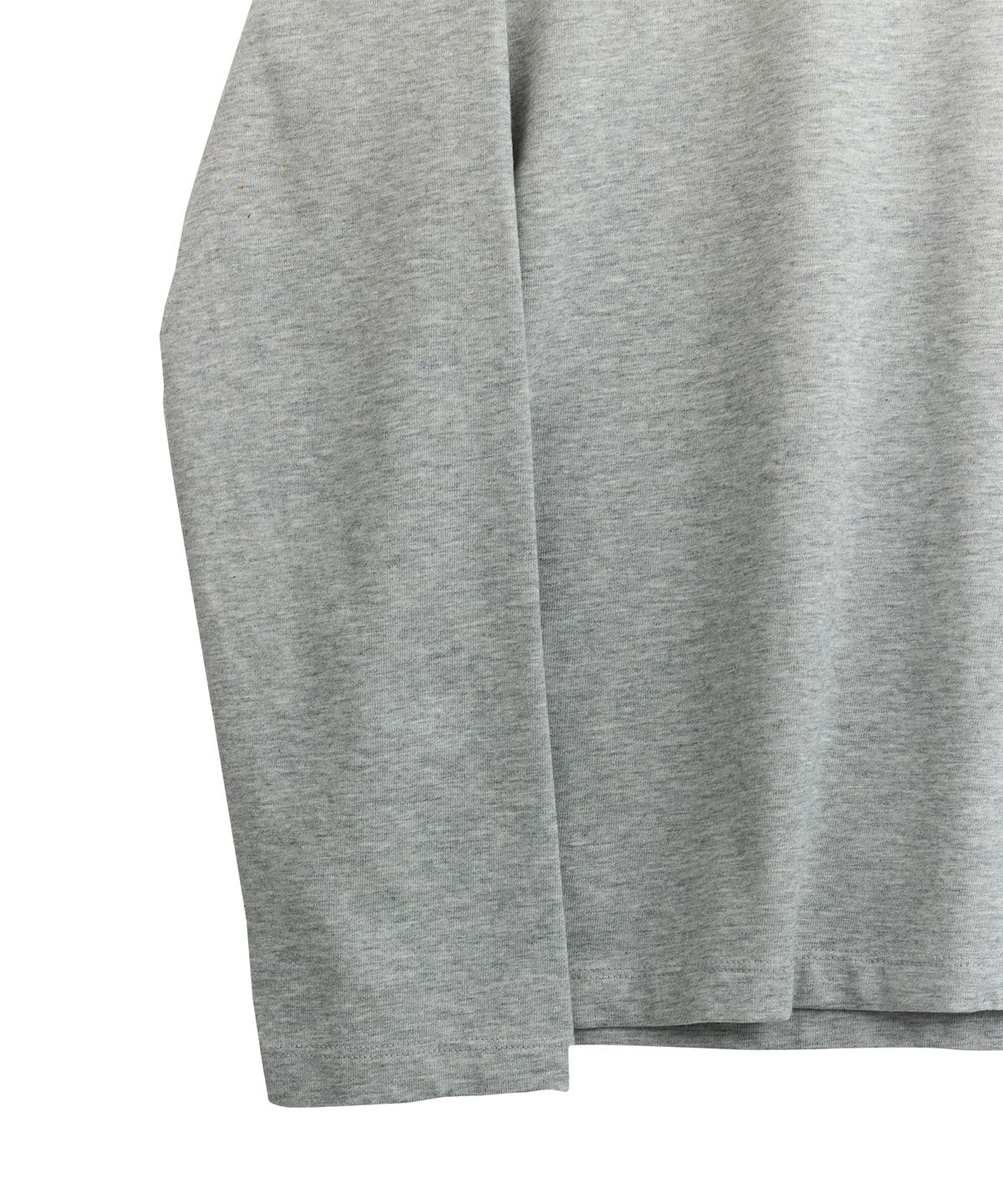 1011갤러리(1011 GALLERY) Pixel Gallery Long Sleeve T-Shirts  - Gray