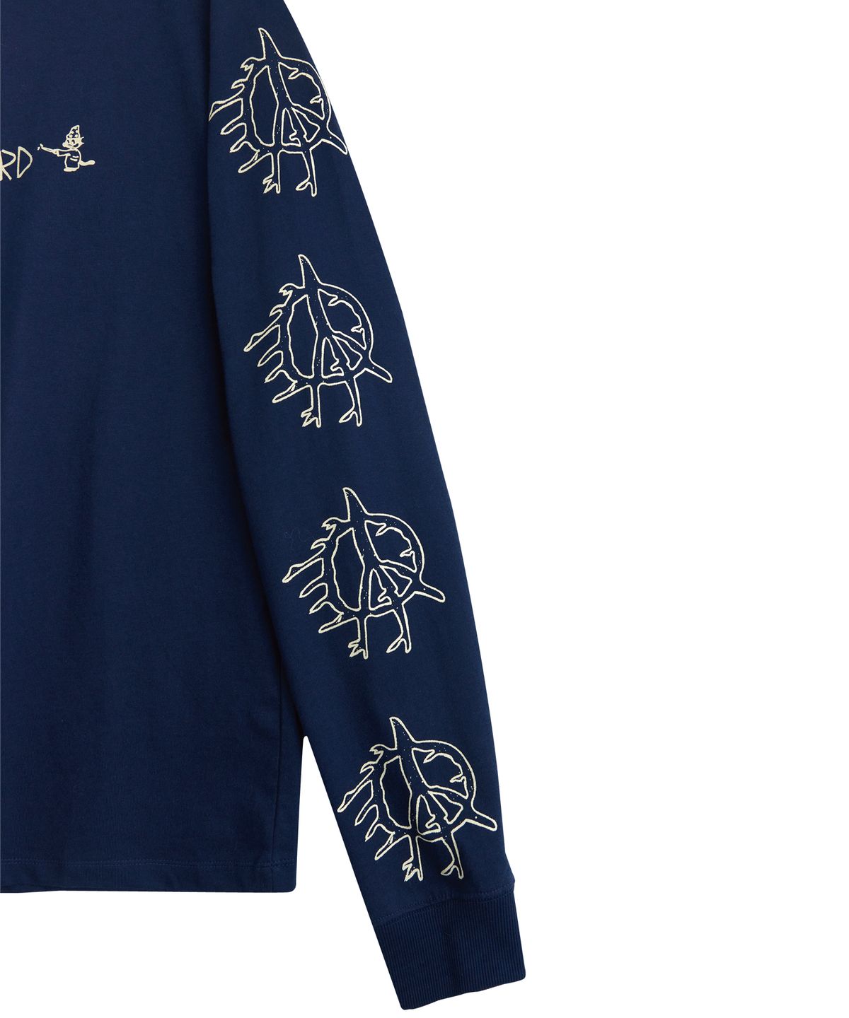 1011갤러리(1011 GALLERY) It’s Not Paradise Long Sleeve T-Shirts  - Navy