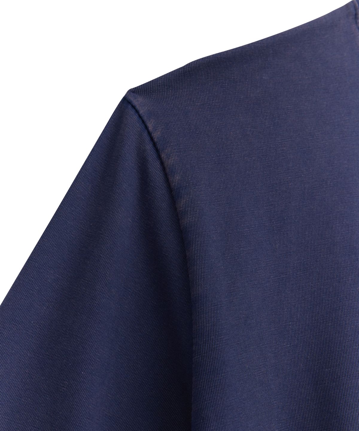 1011갤러리(1011 GALLERY) Kate Moss Portrait Long Sleeve T-Shirts - Navy