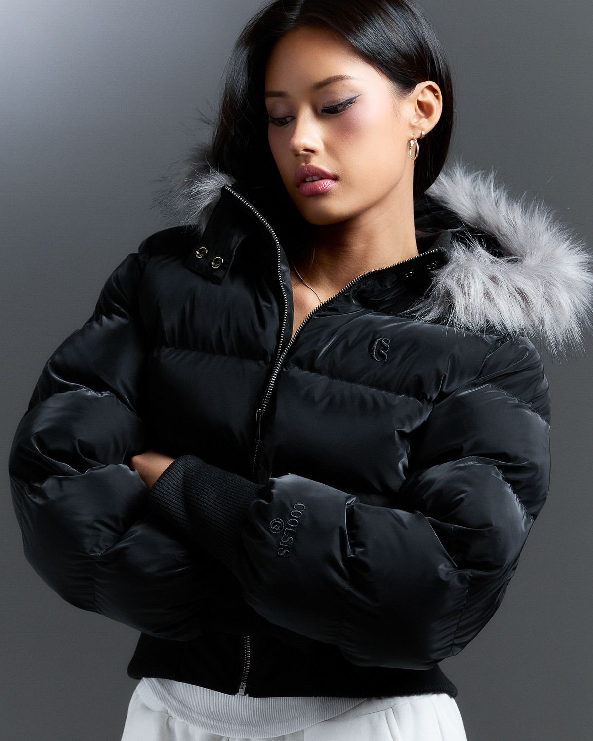 쿨시스(COOLSIS) CS 20s FUR PUFFER JACKET-021