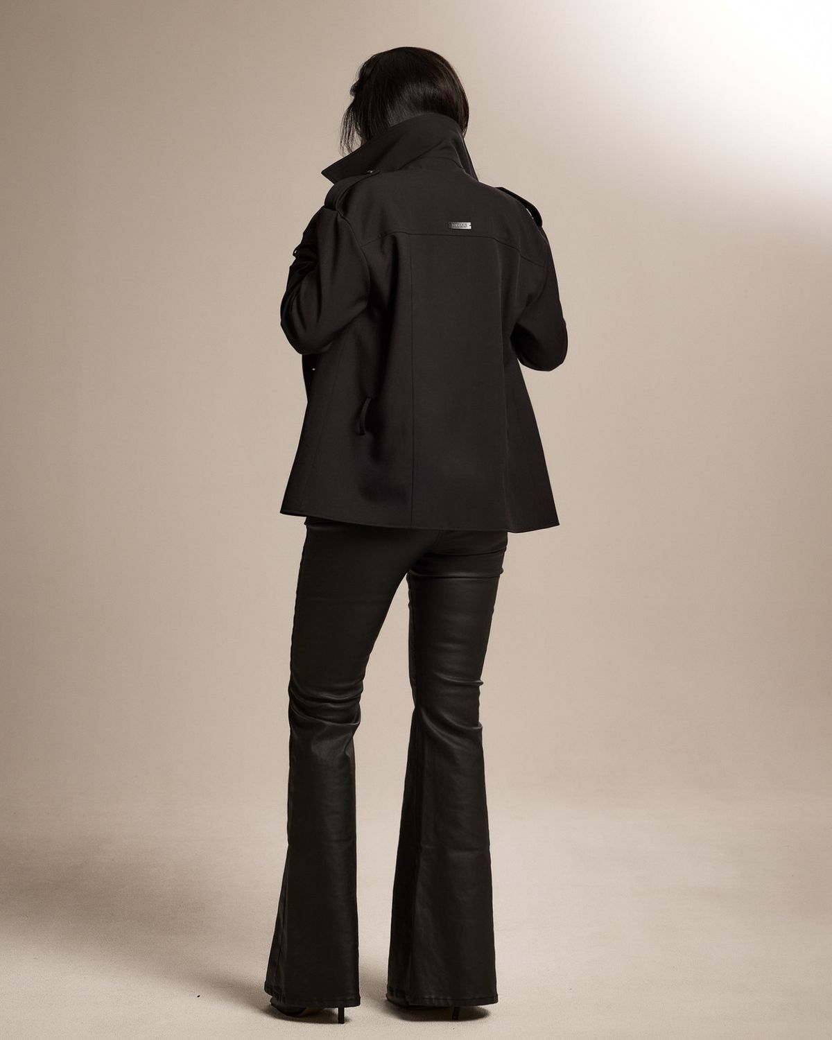 쿨시스(COOLSIS) CS CLASSIC TRENCH JACKET-026 (BLACK)