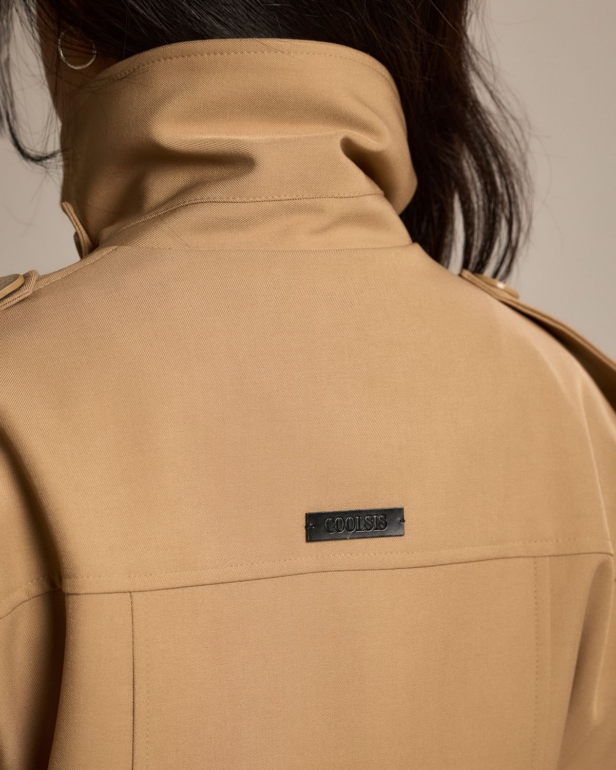 쿨시스(COOLSIS) CS CLASSIC TRENCH JACKET-026 (BEIGE)