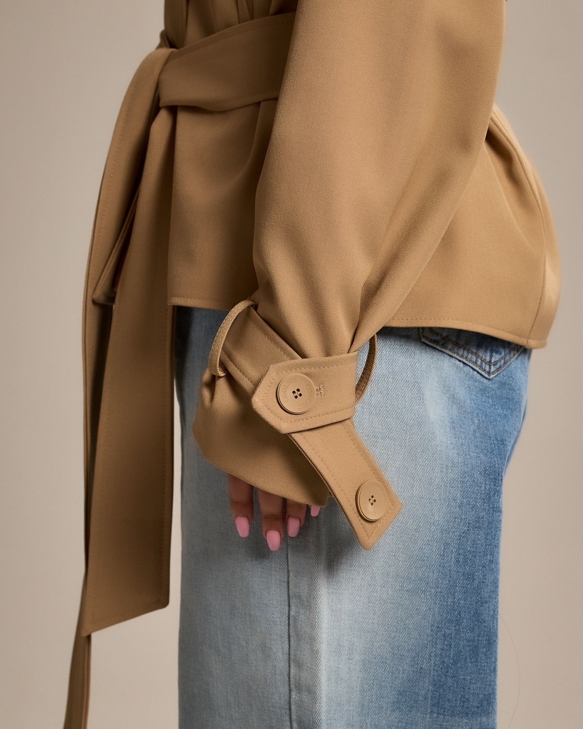 쿨시스(COOLSIS) CS CLASSIC TRENCH JACKET-026 (BEIGE)