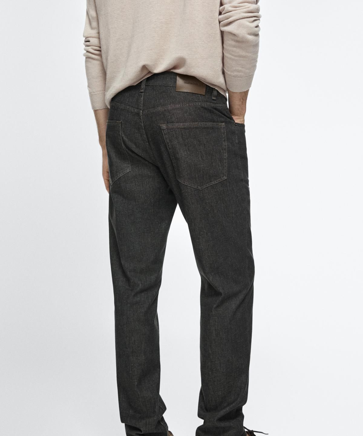 마시모두띠(MASSIMO DUTTI) 라이트웨이트 테이퍼드핏 데님 팬츠