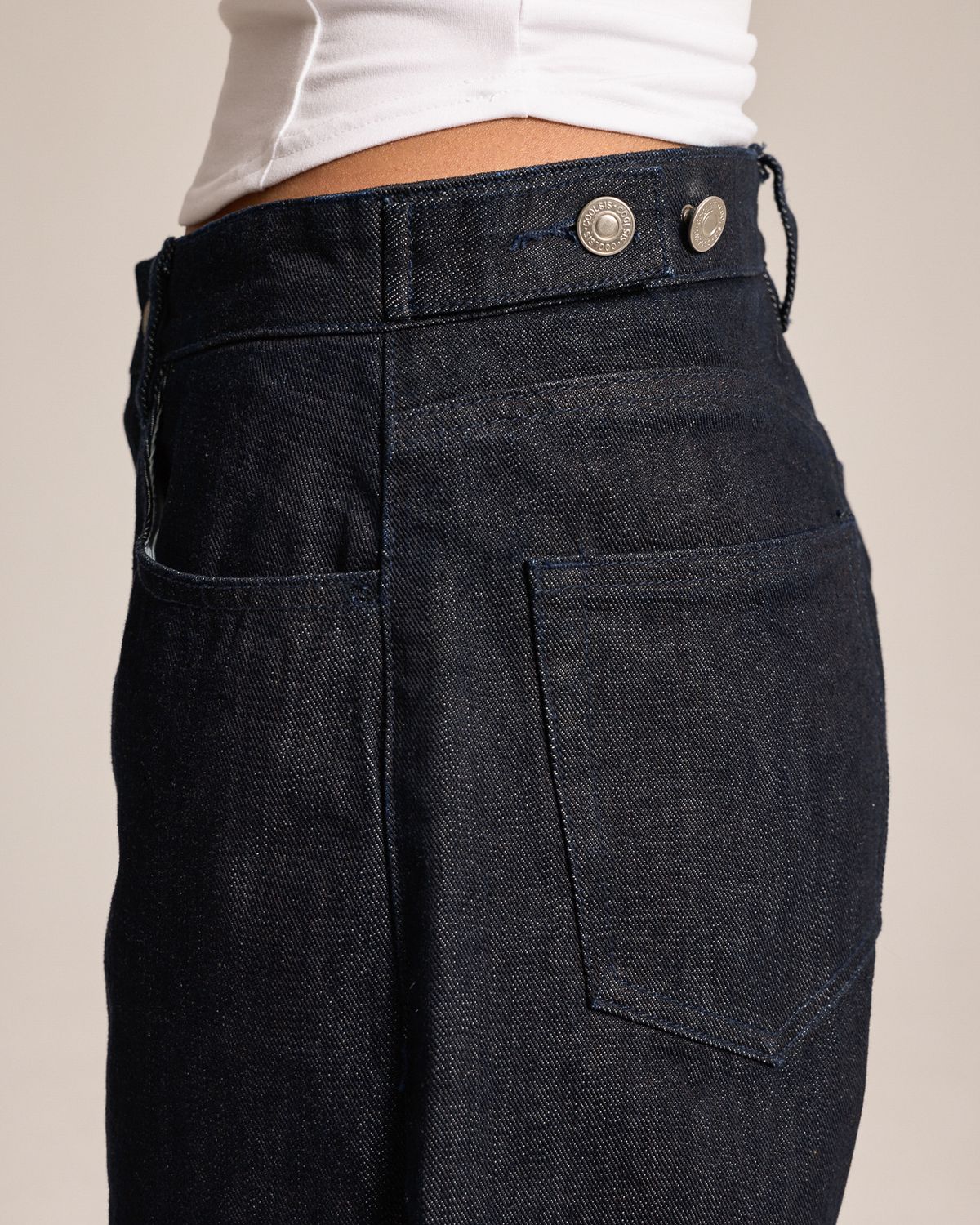 쿨시스(COOLSIS) CS RED LABEL WIDE JEANS-067