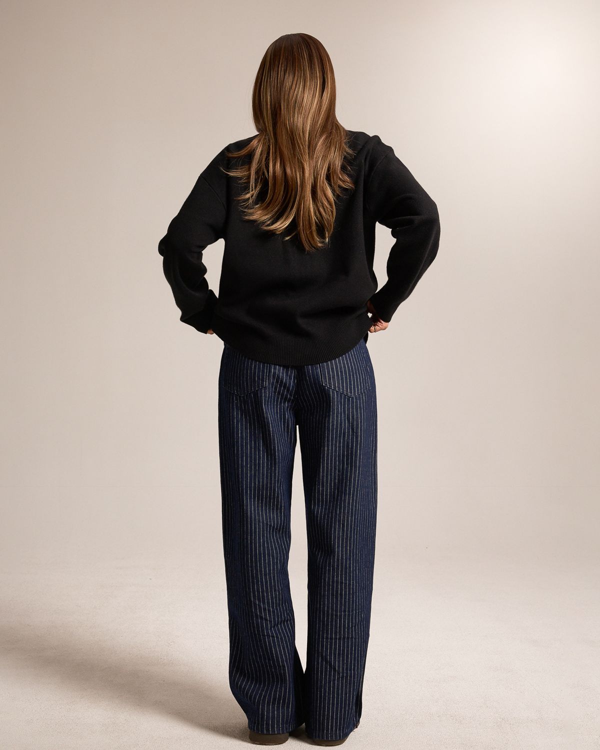 쿨시스(COOLSIS) CS STRIPE WIDE JEANS-066