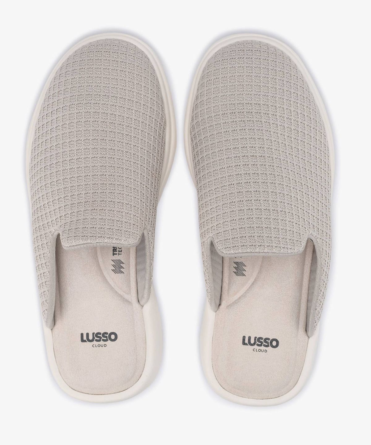 루쏘 클라우드(LUSSO CLOUD) PELLI WAFFLE KNIT_GREY/MARSHMALLOW