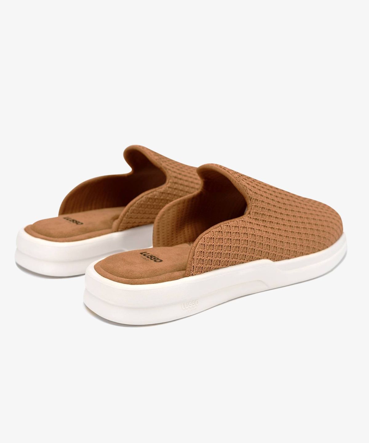 루쏘 클라우드(LUSSO CLOUD) PELLI WAFFLE KNIT_CHESTNUT/MARSHMALLOW