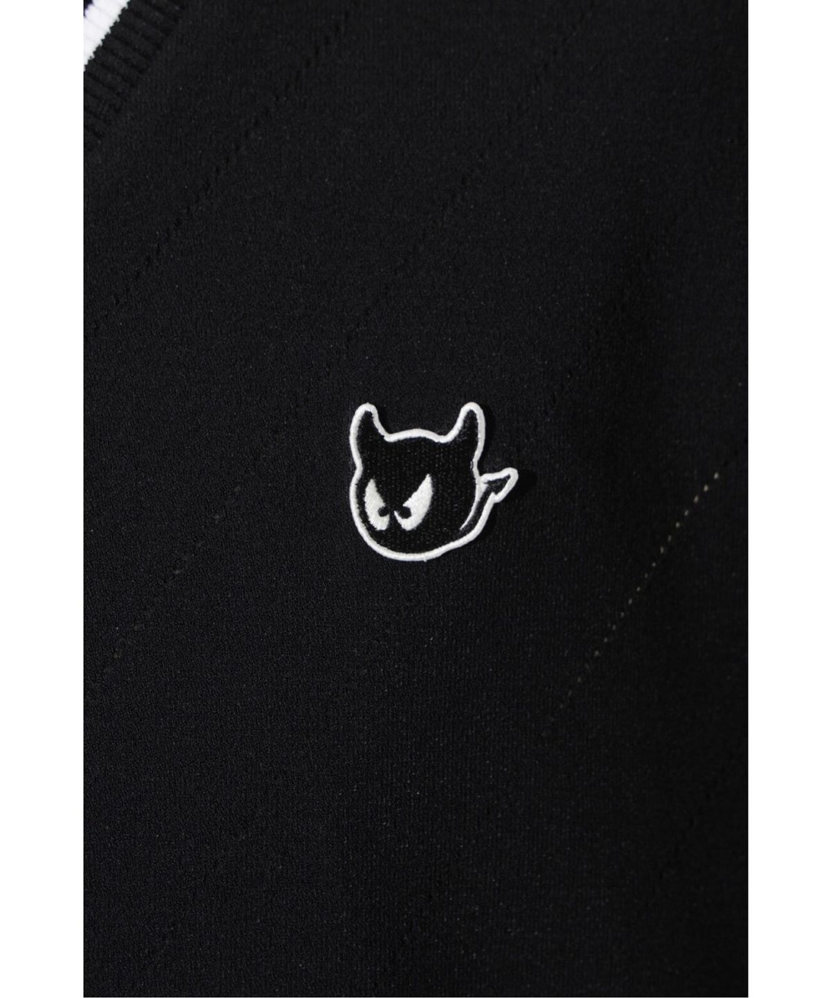 왁(WAAC) Men WAACKY Hybrid Knit Vest WMWAM26300BKX