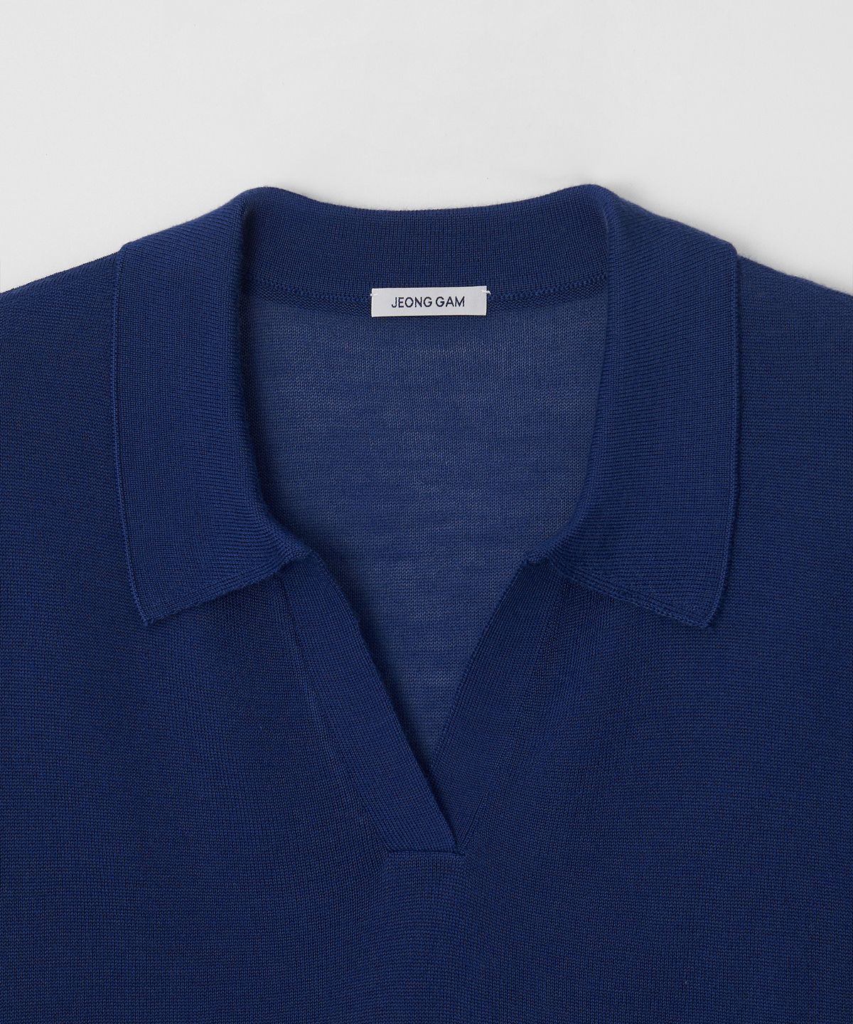 정감 스튜디오(JEONGGAM STUDIOS) Wool Blend Open Collar Knit_3 color