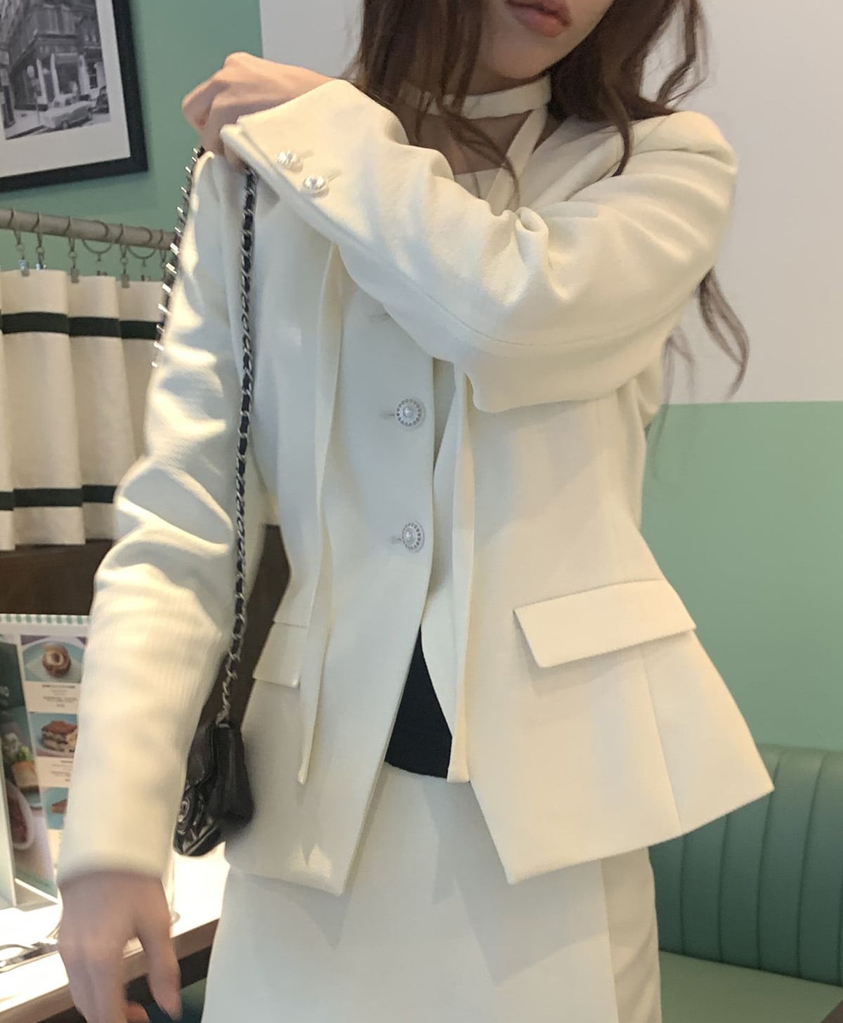 메리온(MERRYON) 오드니 타이 자켓
