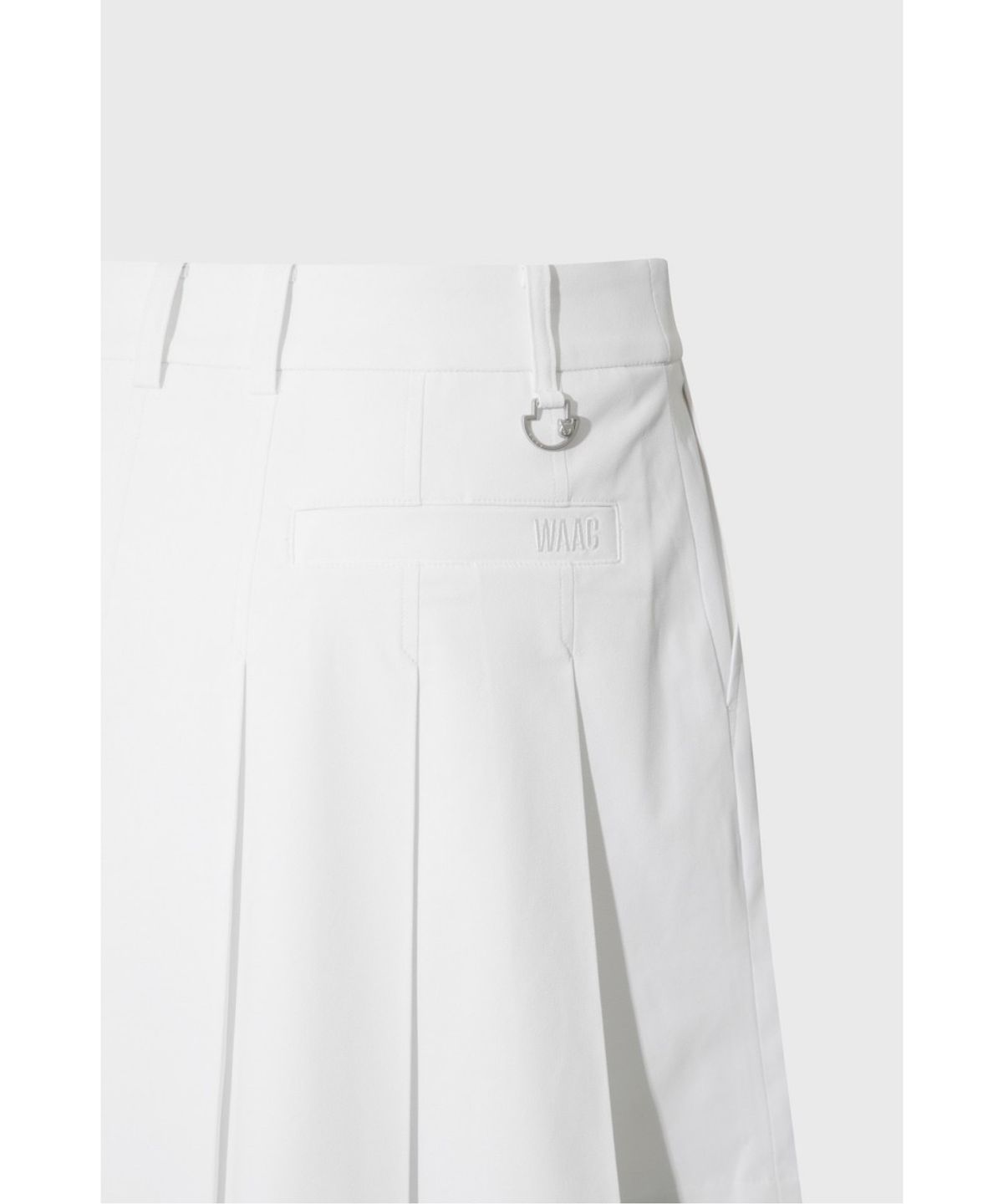 왁(WAAC) Women Essentail pleats skort WWKCM26200WHX