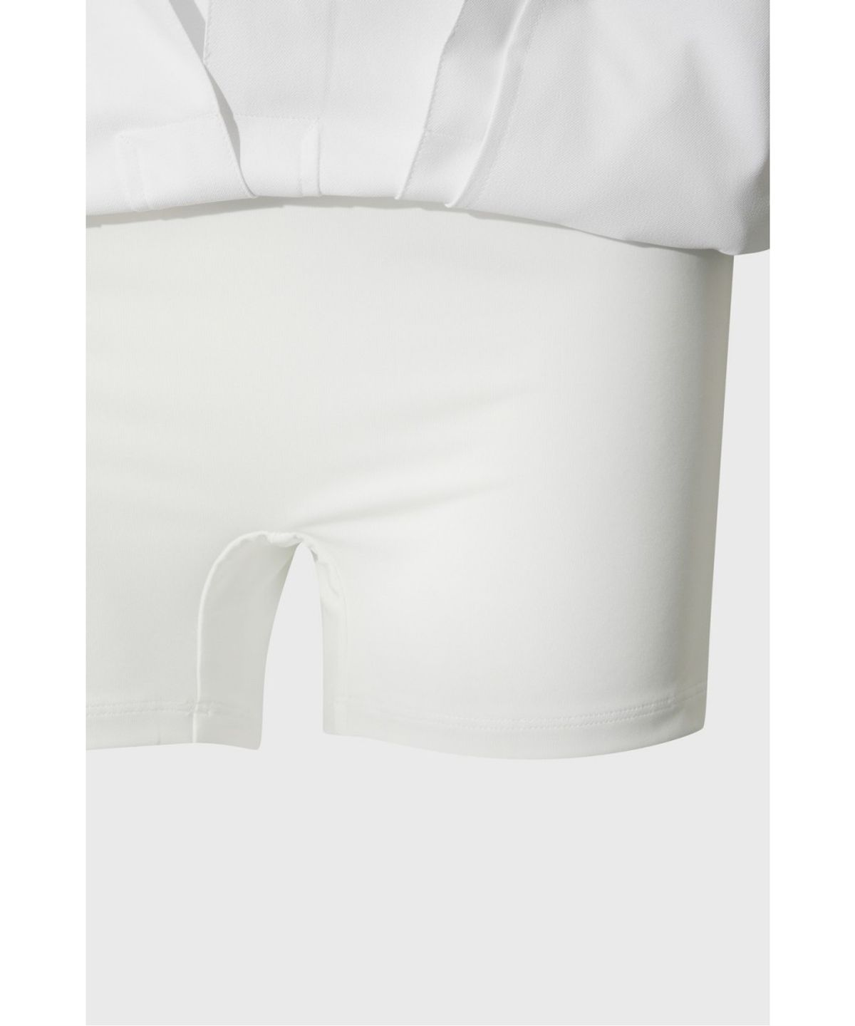 왁(WAAC) Women Essentail pleats skort WWKCM26200WHX