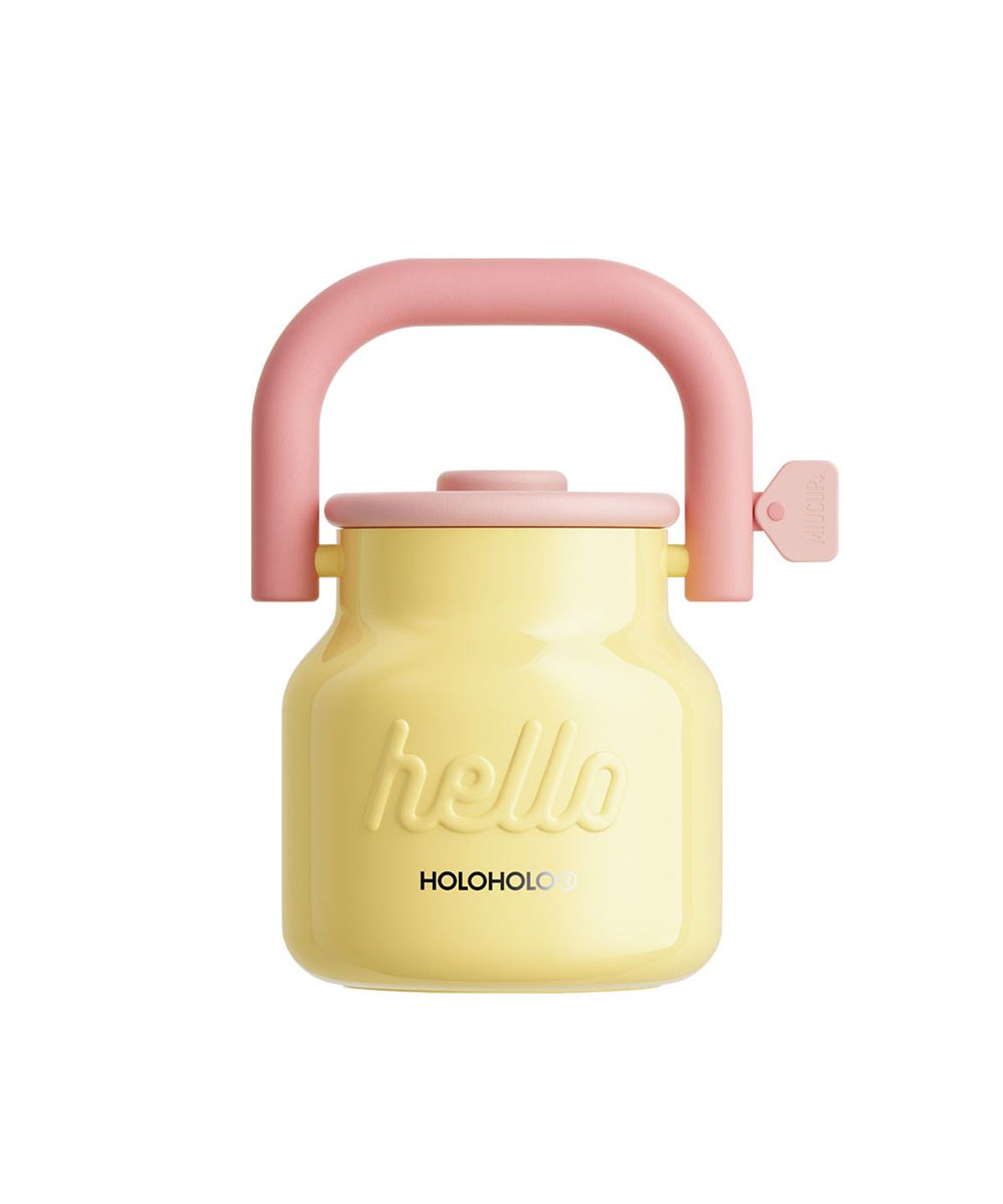 홀로홀로(HOLOHOLO) 밀크 보온병 푸드자 죽통 도시락 700ml 옐로우